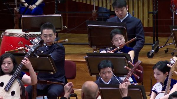 Китайский национальный традиционный оркестр выступил в Варшаве
